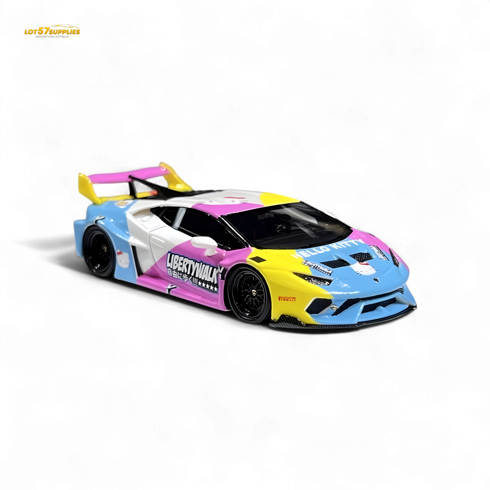 (Pre-order) Flame Huracan LP610-4 LWBK WideBody Resin - 1:64 (ONLINE ORDER ONLY)