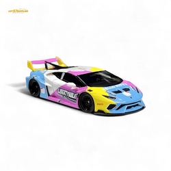 (Pre-order) Flame Huracan LP610-4 LWBK WideBody Resin - 1:64 (ONLINE ORDER ONLY)