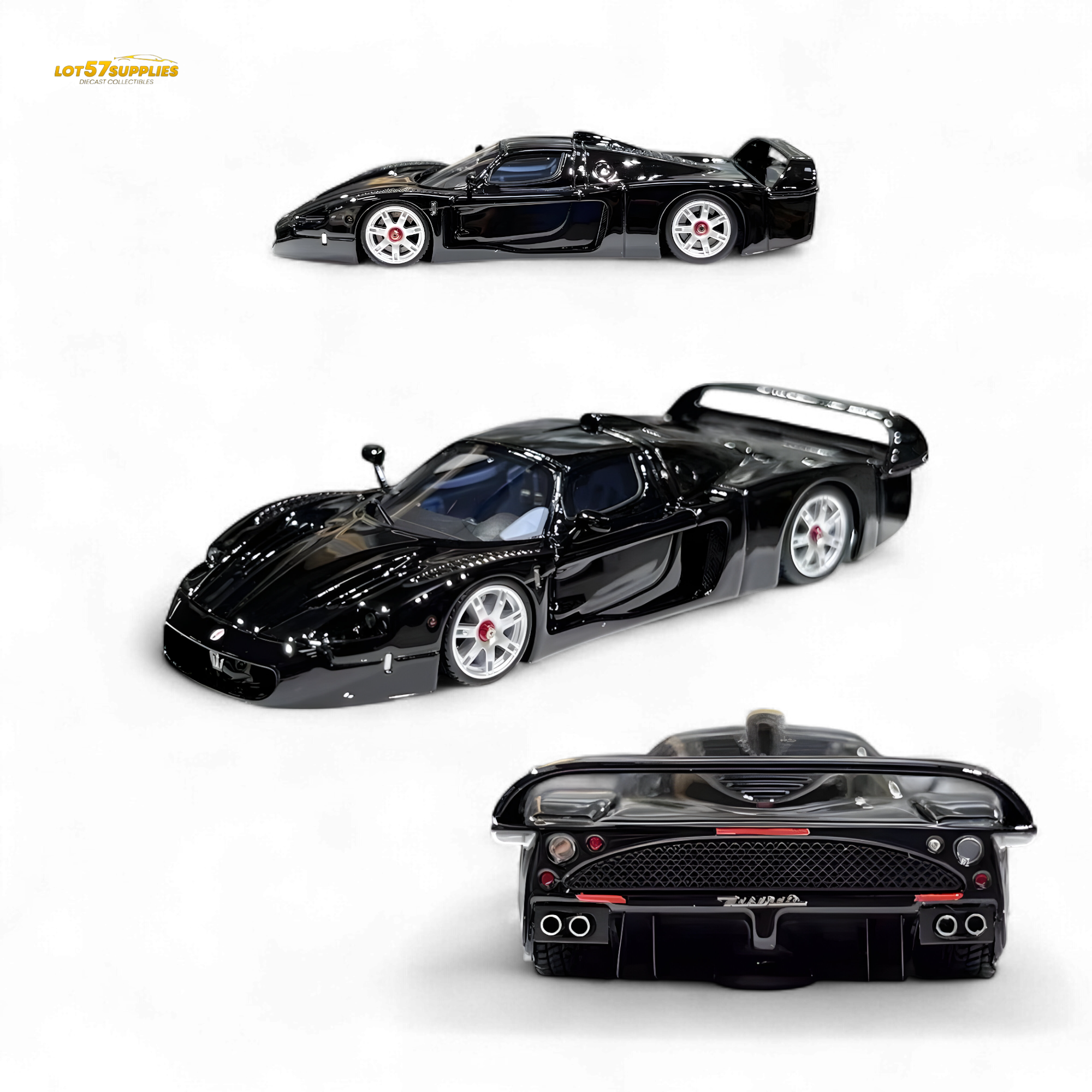 YM Model Maseti MC12 Stradale Corsa Black - Resin 1:64 (ONLINE ORDER ONLY)