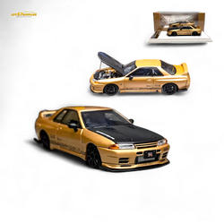 Focal Horizon Nissan Skyline GT-R R32 Top Secret Gold 1:64