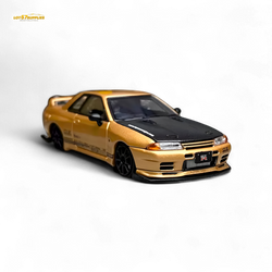 Focal Horizon Nissan Skyline GT-R R32 Top Secret Gold 1:64