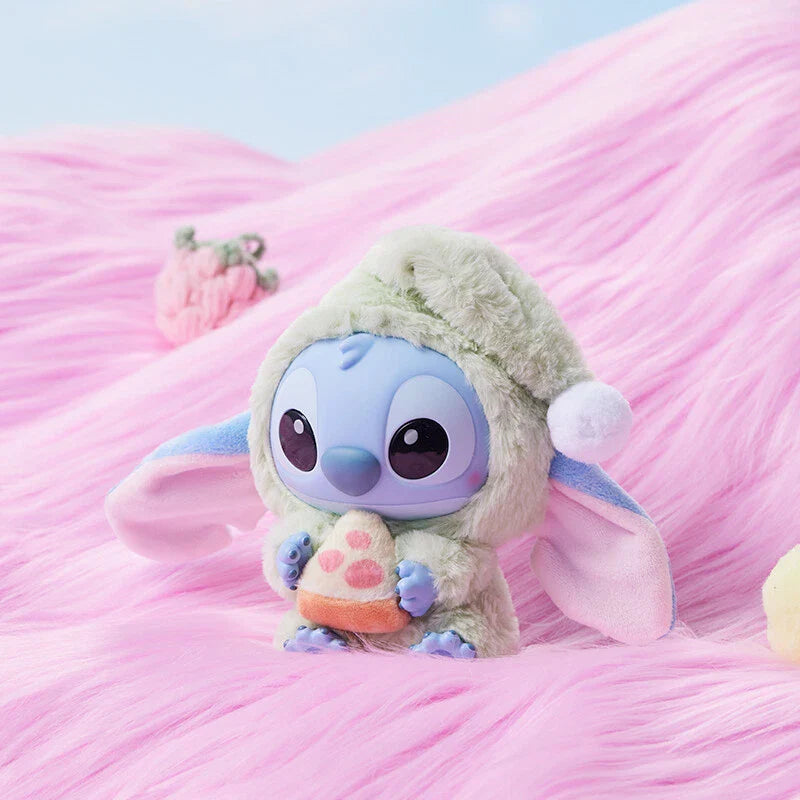 [In Stock] MINISO Stitch Eat Something Before Sleep Plush Keychain Blind Box (ONLINE ORDER ONLY)