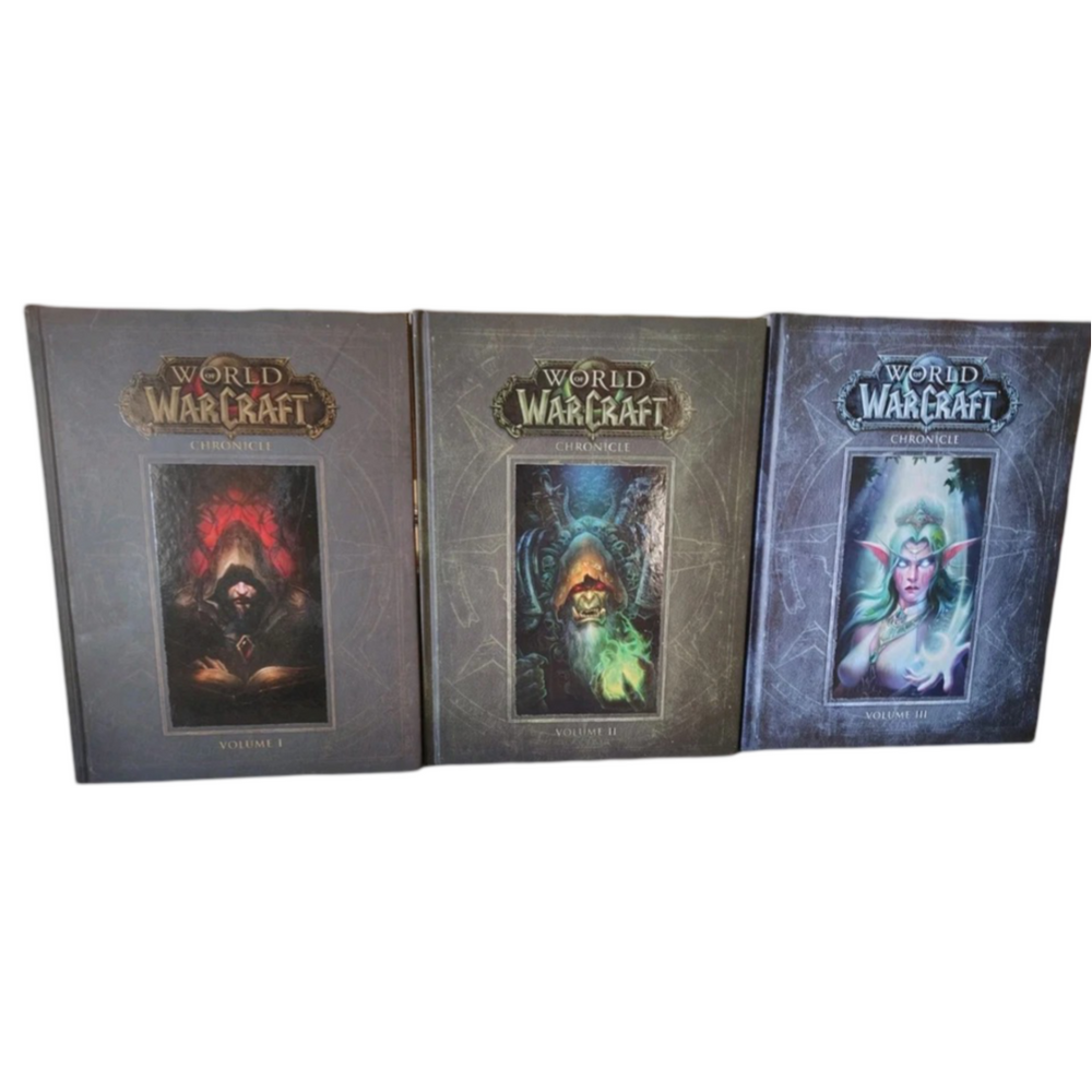 World of Warcraft: Chronicle Volume 1-3 (2016-18) Set Blizzard Entertainment (Online Order Only)