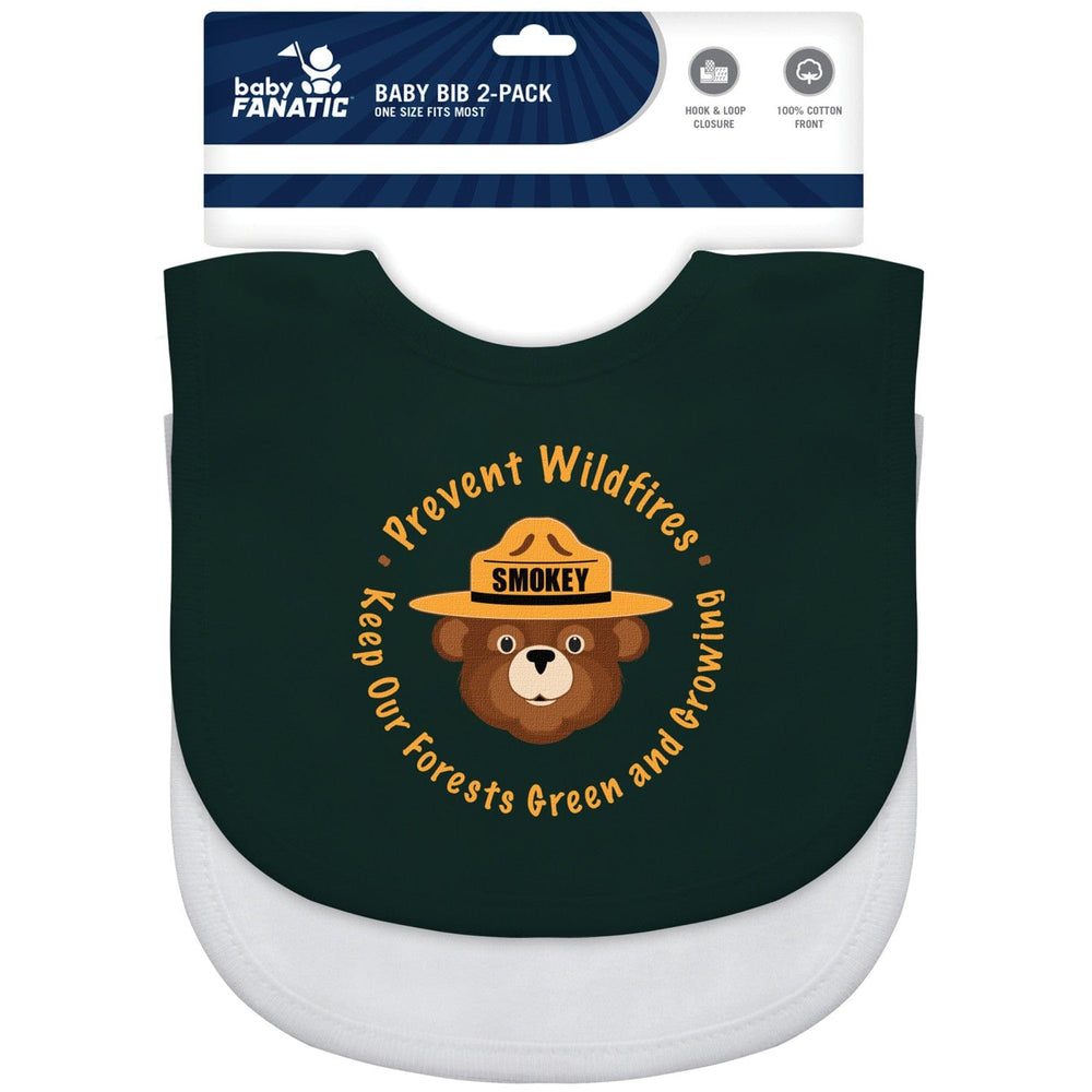 Smokey Bear - Baby Bibs 2-Pack (ONLINE ORDER ONLY)