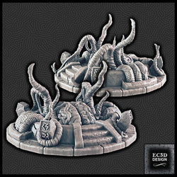 3D Printed EC3D Designs Terrain Set A Den of Alien Evil 28 32mm D&D (Online Only)
