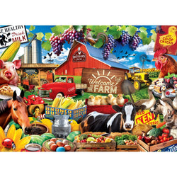 Greetings From the Farm - 500 Piece Jigsaw Puzzle