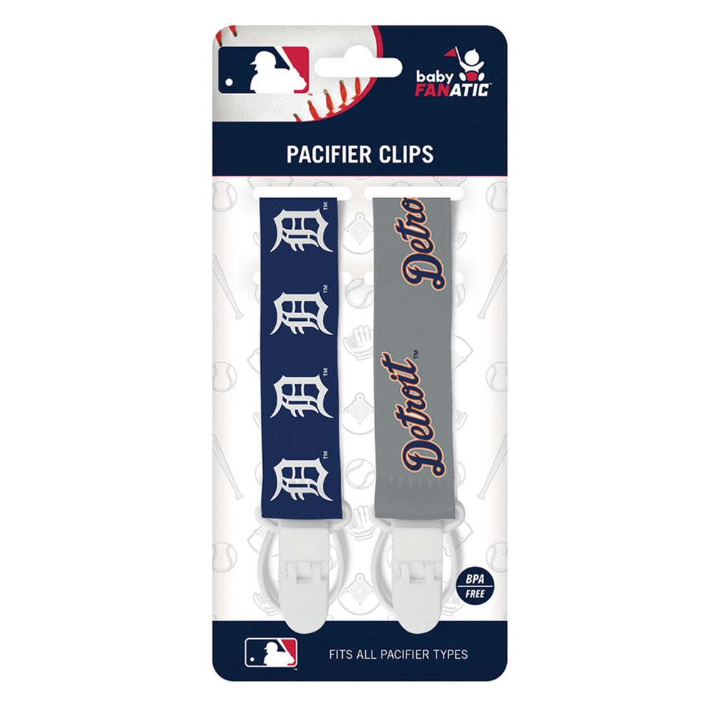 Detroit Tigers - Pacifier Clip 2-Pack (ONLINE ORDER ONLY)