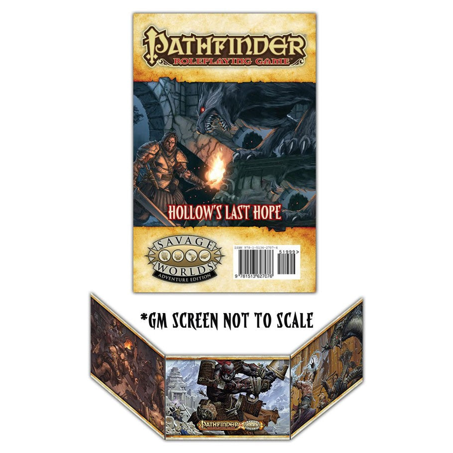 Pathfinder for Savage Worlds: GM Screen & Hollow's Last Hope (ONLINE ORDER ONLY)