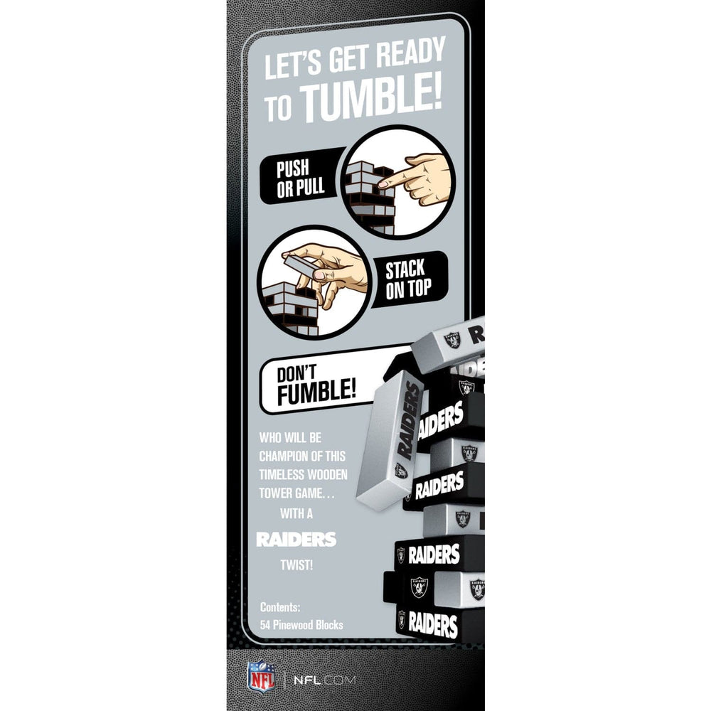 Las Vegas Raiders Tumble Tower (ONLINE ORDER ONLY)
