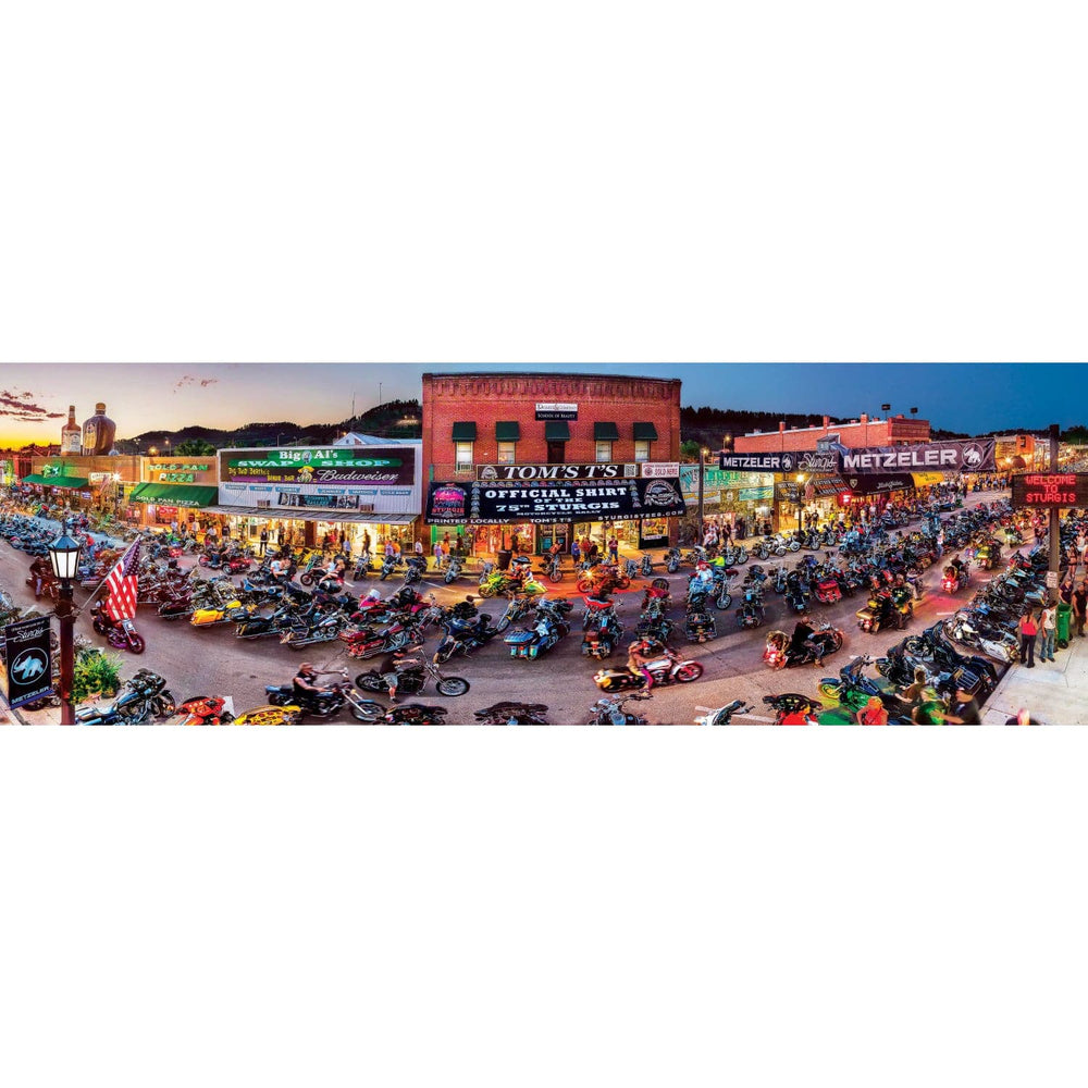 Sturgis, South Dakota 1000 Piece Panoramic Jigsaw Puzzle (ONLINE ORDER ONLY)