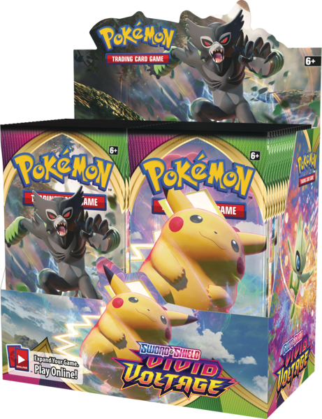 Pokemon Trading Card Game: Sword & Shield - Vivid Voltage Booster Box (ONLINE ORDER ONLY)