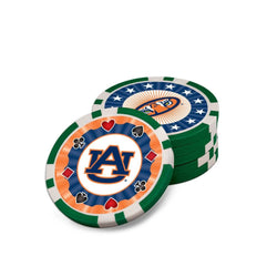 Auburn Tigers 300 Piece Poker Set (ONLINE ORDER ONLY)