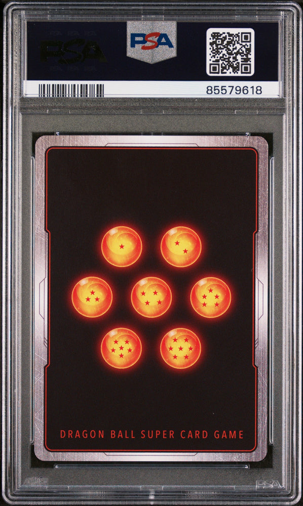 2018 DRAGON BALL SUPER MIRACULOUS REVIVAL BLK MSK SYN, SPLNTRNG #P-075 - PSA 10 (Online Order Only)