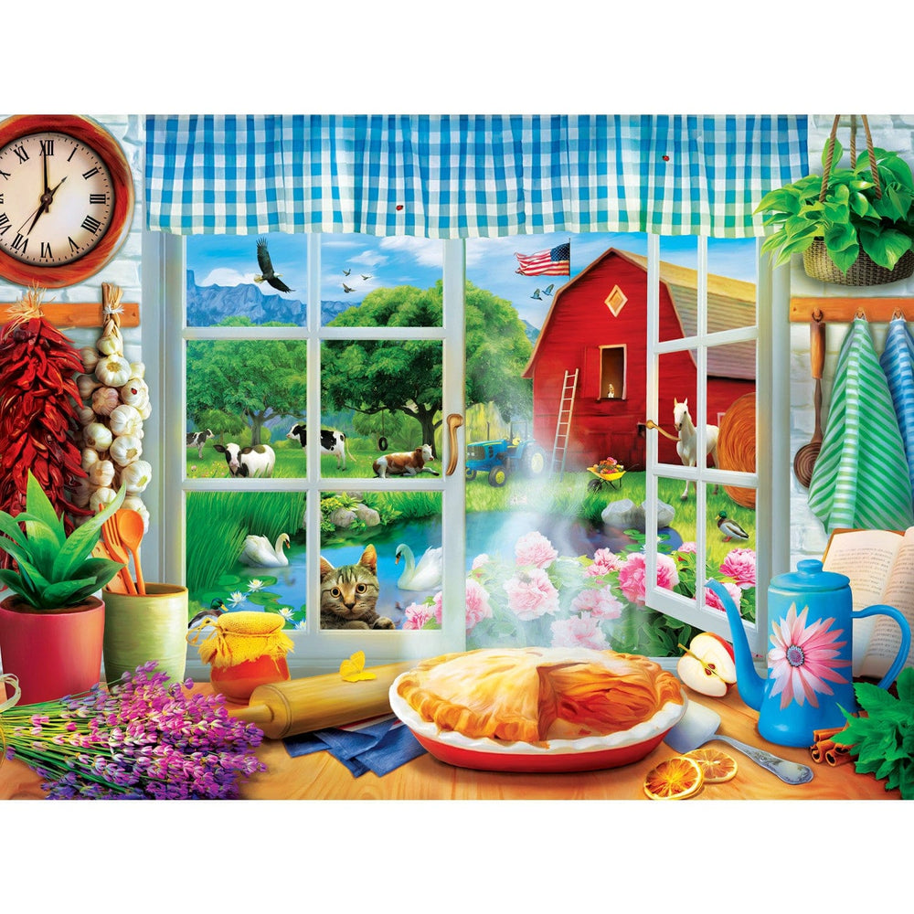 Green Acres - Fresh Pie Tonight 300 Piece EZ Grip Jigsaw Puzzle