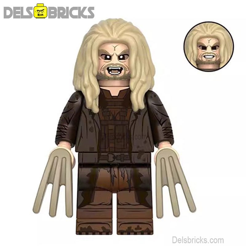sabretooth from Deadpool & Wolverine Movie Lego Minifigures Custom Toys (ONLINE ORDER ONLY)