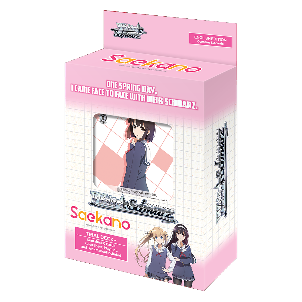 Weiss Schwarz: Saekano: How to Raise a Boring Girlfriend Trial Deck+ (ONLINE ORDER ONLY)