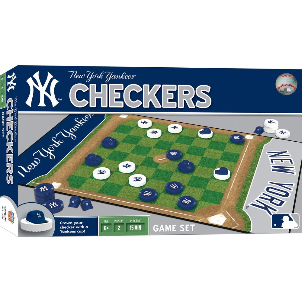 New York Yankees Checkers Board Game (ONLINE ORDER ONLY)