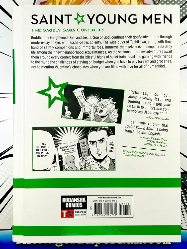 Saint Young Men Omnibus 2 Vol 3-4 Hardcover (Online Order Only)