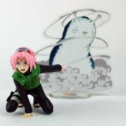 Sakura with Katsuyu Naruto Shippuden Panel Spectacle Special Figure (Online Order Only)
