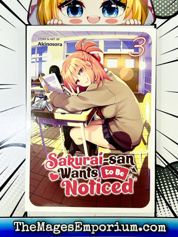 Sakurai-san Wants To Be Noticed Vol 3 (Online Order Only)