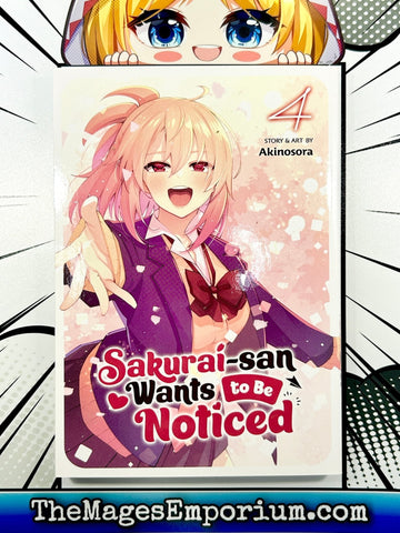Sakurai-San Wants To Be Noticed Vol 4 (Online Order Only)