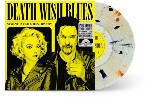 Samantha Fish - Death Wish Blues (Indie Exclusive, Limited Edition, Clear Vinyl, Black, Orange) [Vinyl] (ONLINE ORDER ONLY)