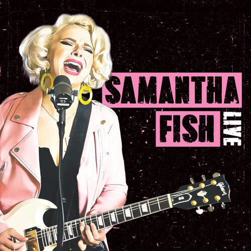 Samantha Fish - Live (Colored Vinyl, Pink & White Splatter) [Vinyl] (ONLINE ORDER ONLY)