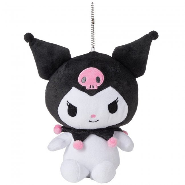 Kuromi Big Plush Pouch with Ballchain 9in (ONLINE ORDER ONLY)