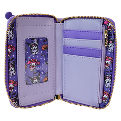Sanrio Kuromi & My Melody Glow Zip Around Wallet by LoungeFly (Online Order Only)