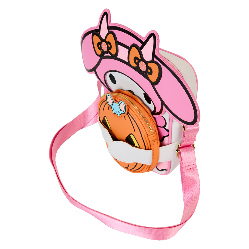Sanrio My Melody Pumpkin Crossbody Bag with Coin Pouch by Loungefly (Online Order Only)