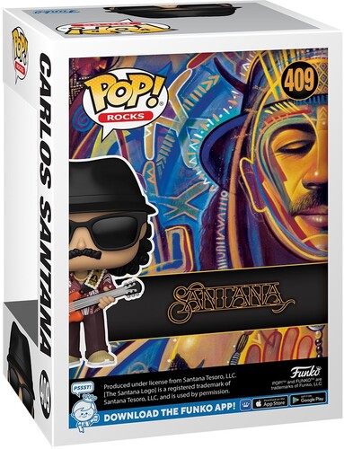 Santana - FUNKO POP! Rocks: Carlos Santana (Vinyl Figure) [Action Figure] (Online Order Only) (ONLINE ORDER ONLY)