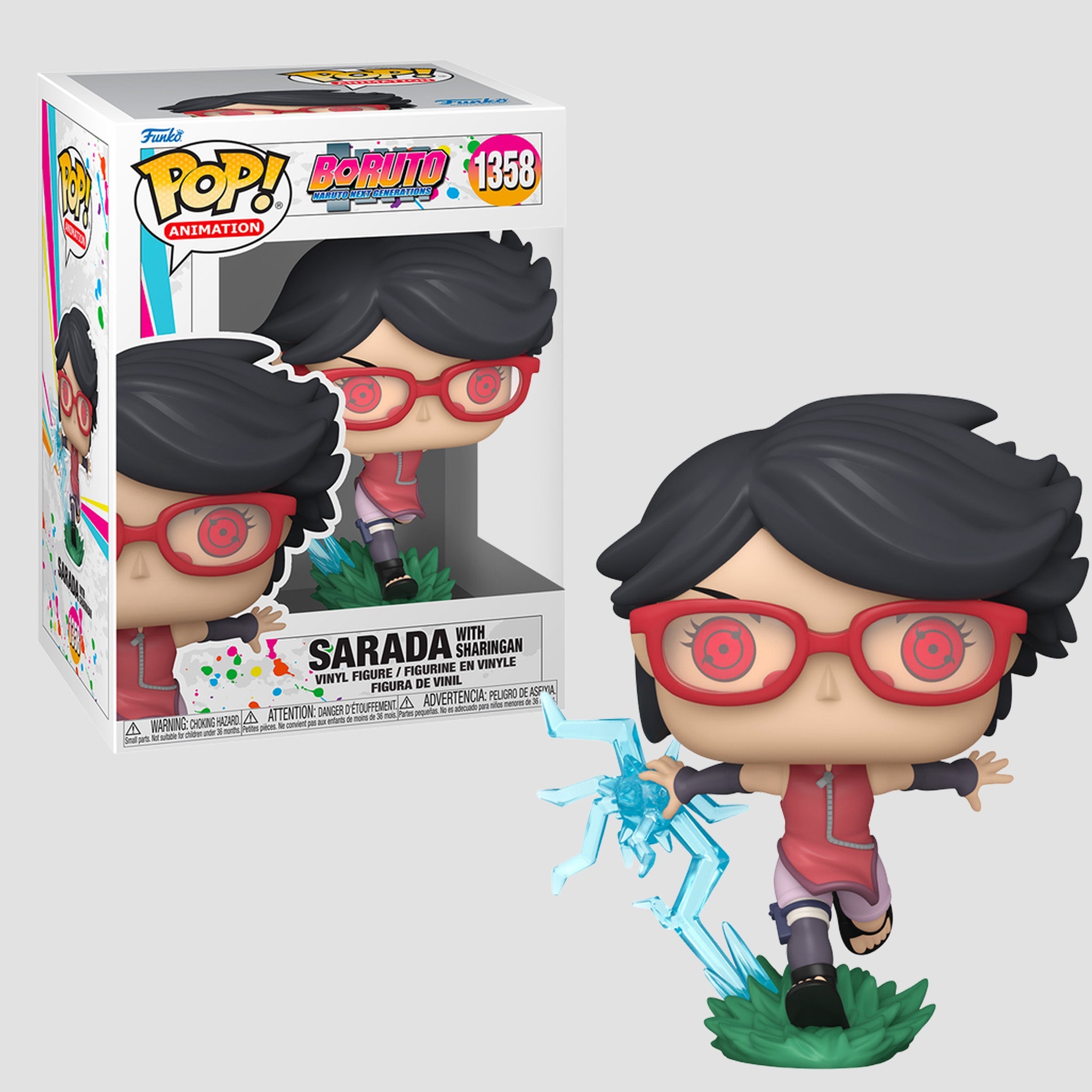 Sarada with Sharingan (Boruto: Naruto Next Generations) Funko Pop! (Online Order Only)