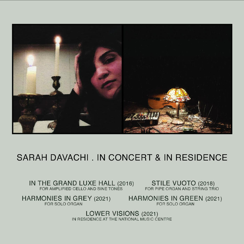 Sarah Davachi - In Concert & In Residence [CD] (ONLINE ORDER ONLY)