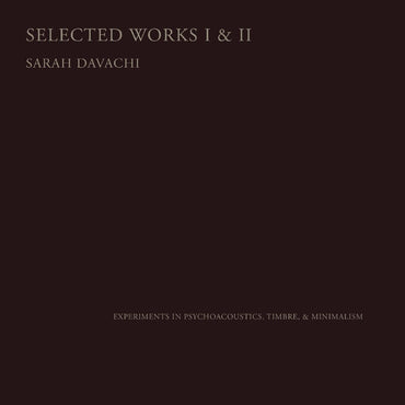 Selected Works I & II [CD] (ONLINE ORDER ONLY)