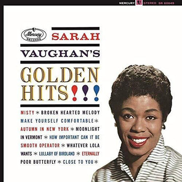 Sarah Vaughan - Golden Hits!!! (Limited Edition, Colored Vinyl) [Vinyl] (ONLINE ORDER ONLY)
