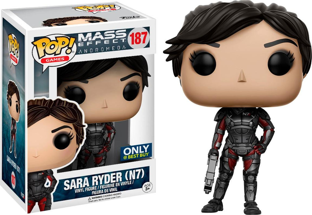 Funko Pop Games Mass Effect Sara Ryder (N7) 187 ONLY AT BEST BUY (ONLINE ORDER ONLY)