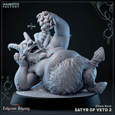Satyr of Veto: Sculpt 2 (Male Satyr Bard) (Online Order Only)