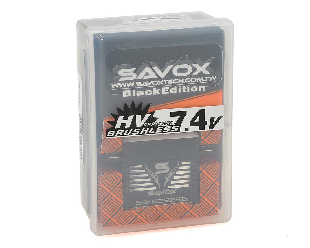 Savox Monster Performance Brushless Servo Black Edition (ONLINE ORDER ONLY)