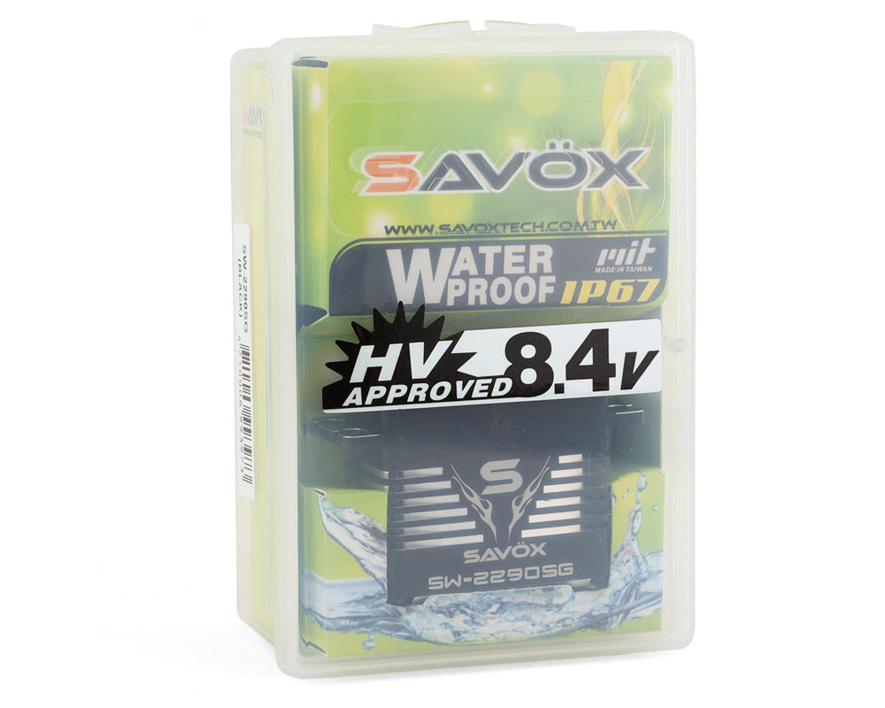 Savox 1/10 Waterproof Premium HV Brushless Digital Servo 8.4v BE (ONLINE ORDER ONLY)