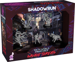 Shadowrun: Savage Threats Miniatures