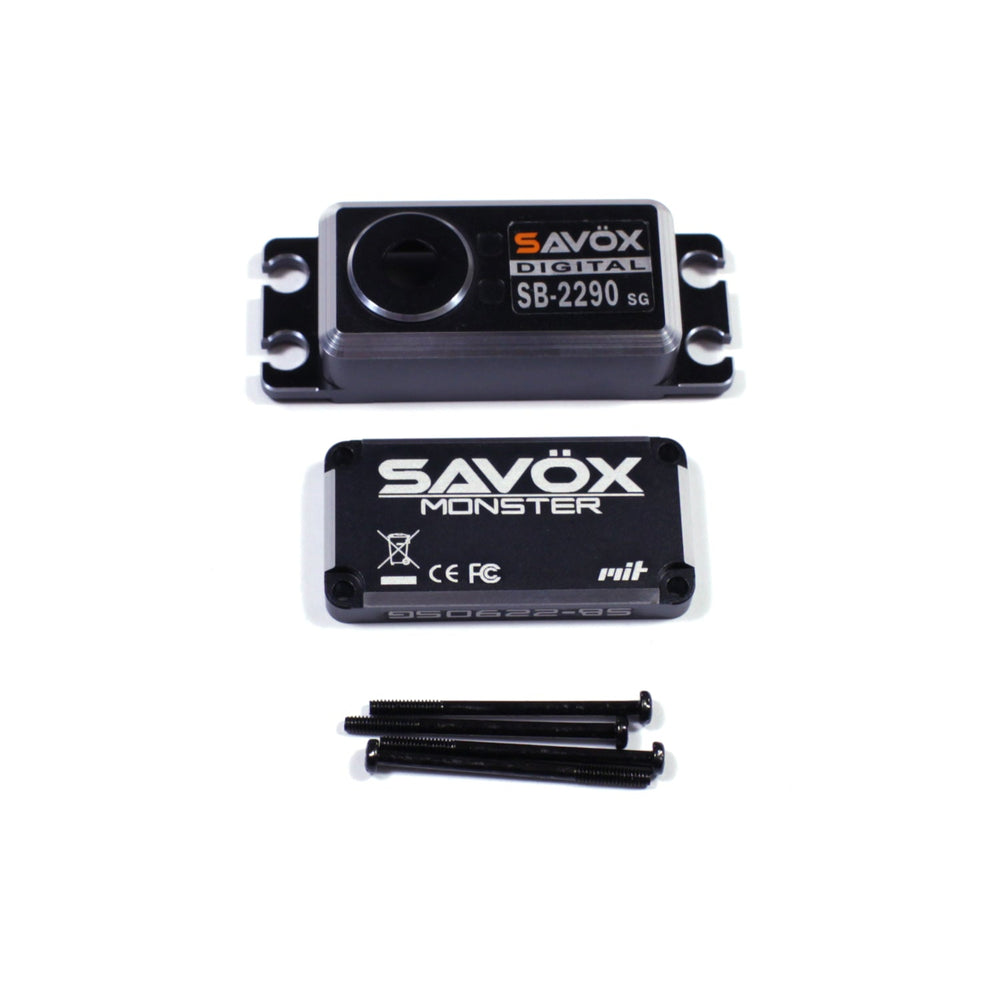 Savox Top & Bottom Case Set With 4 Screws (ONLINE ORDER ONLY)