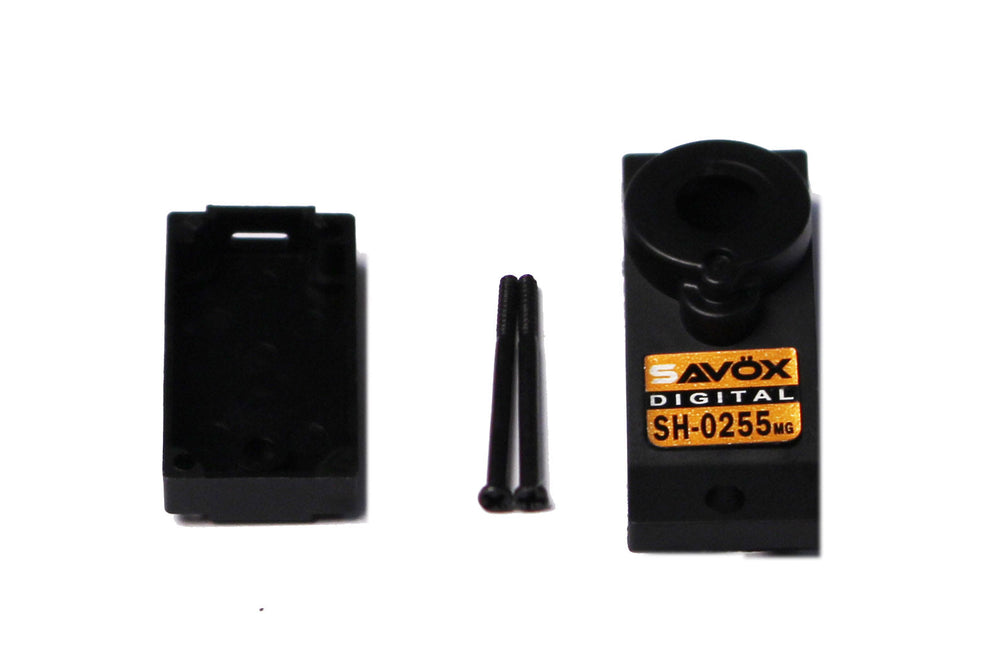 Savox TOP & BOTTOM SERVO CASE WITH 4 SCREWS (ONLINE ORDER ONLY)