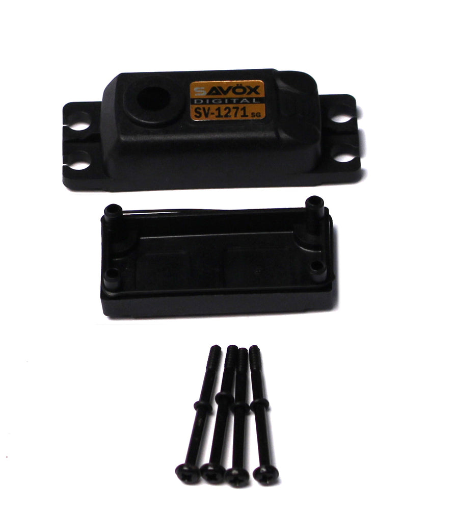 Savox TOP & BOTTOM CASE WITH 4 SCREWS (ONLINE ORDER ONLY)