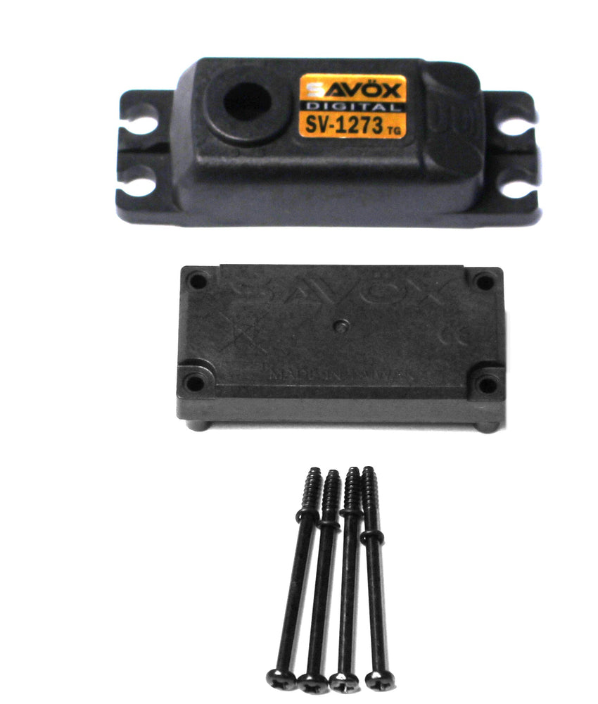 Savox TOP & BOTTOM CASE WITH 4 SCREWS (ONLINE ORDER ONLY)