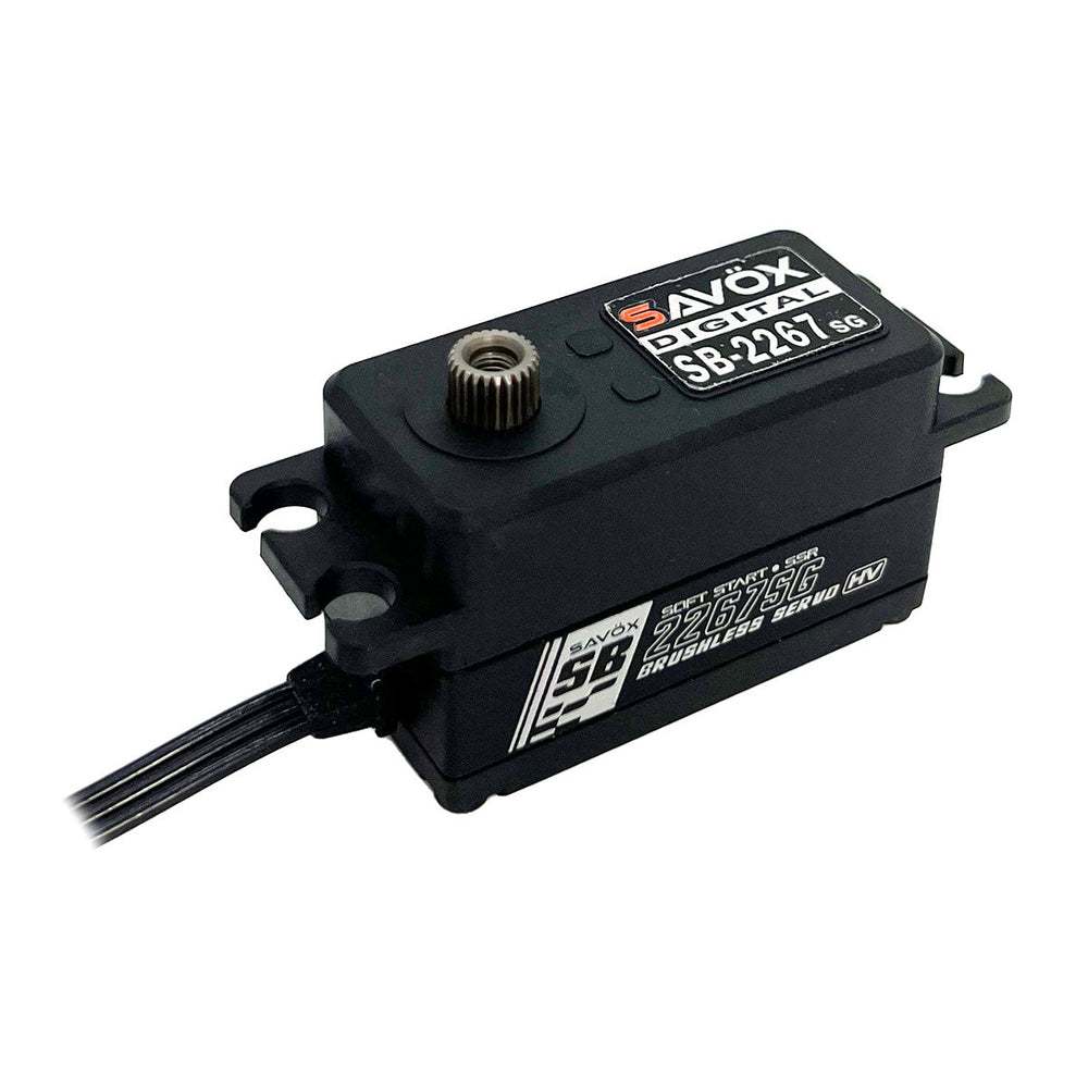 Savox High Voltage Steel Gear Monster Low Profile Servo Soft Start 0.065sec / 444.4oz @ (ONLINE ORDER ONLY)