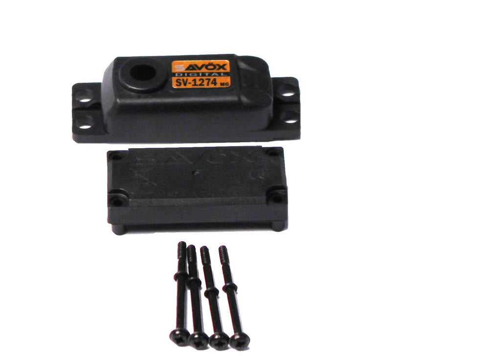 Savox TOP & BOTTOM SERVO CASE WITH 4 SCREWS SV1274MG (ONLINE ORDER ONLY)