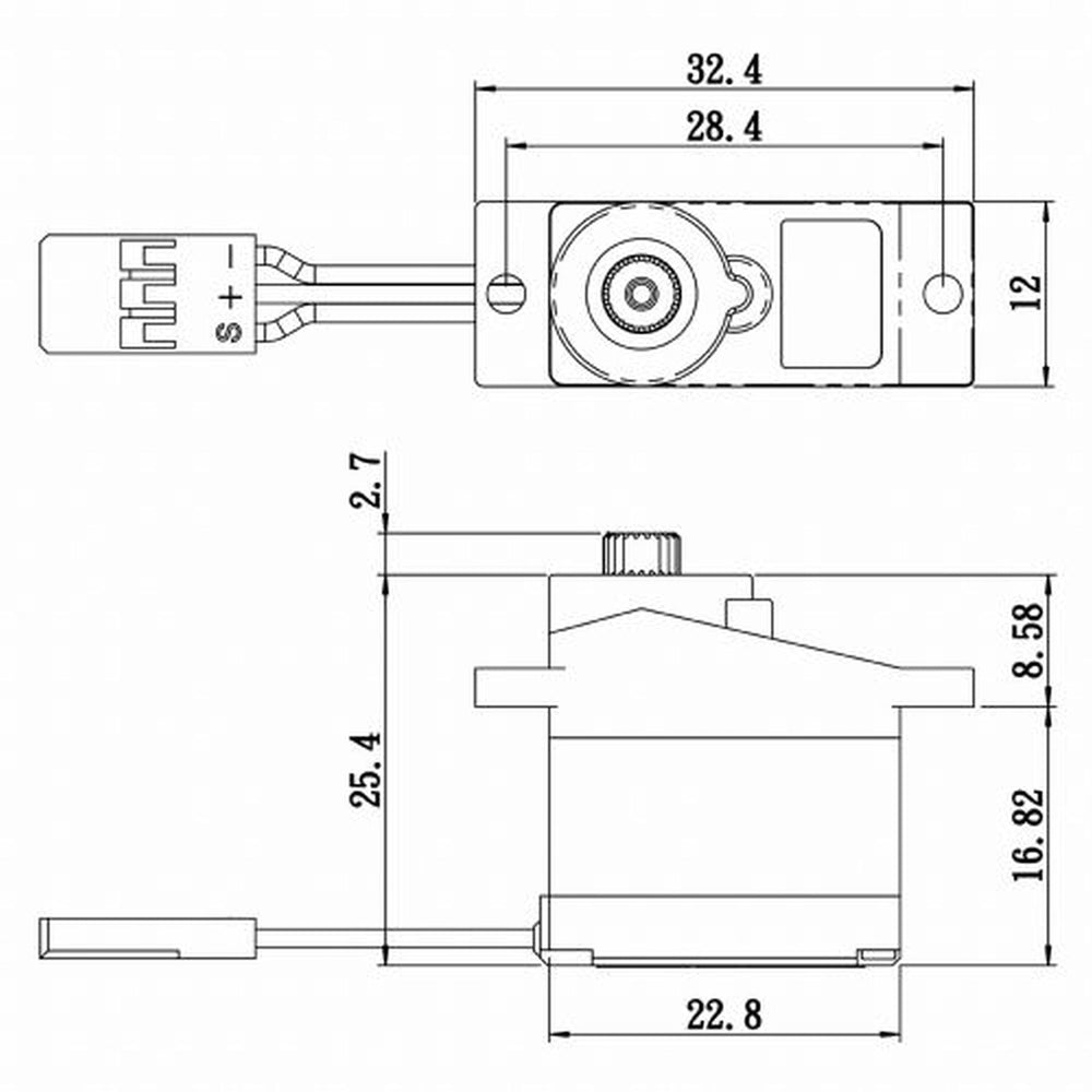 Savox Micro Digital Servo with Soft Start  0.09sec / 30oz @ 6V (ONLINE ORDER ONLY)