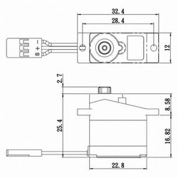 Savox Micro Digital Servo with Soft Start  0.09sec / 30oz @ 6V (ONLINE ORDER ONLY)