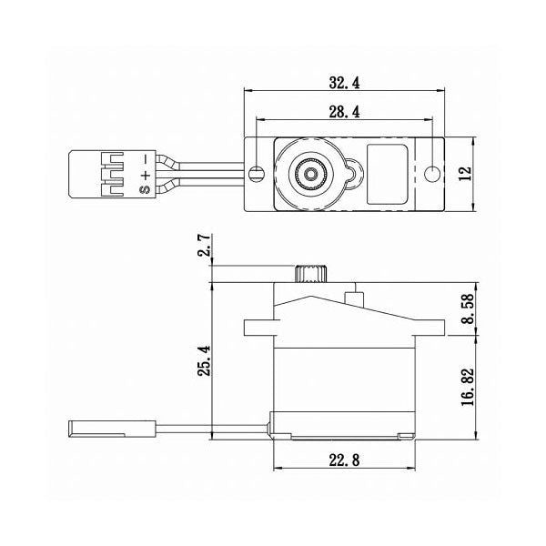 Savox SAVSH0350P Micro Digital Servo w/Soft Start 0.16sec / 36oz @ (ONLINE ORDER ONLY)