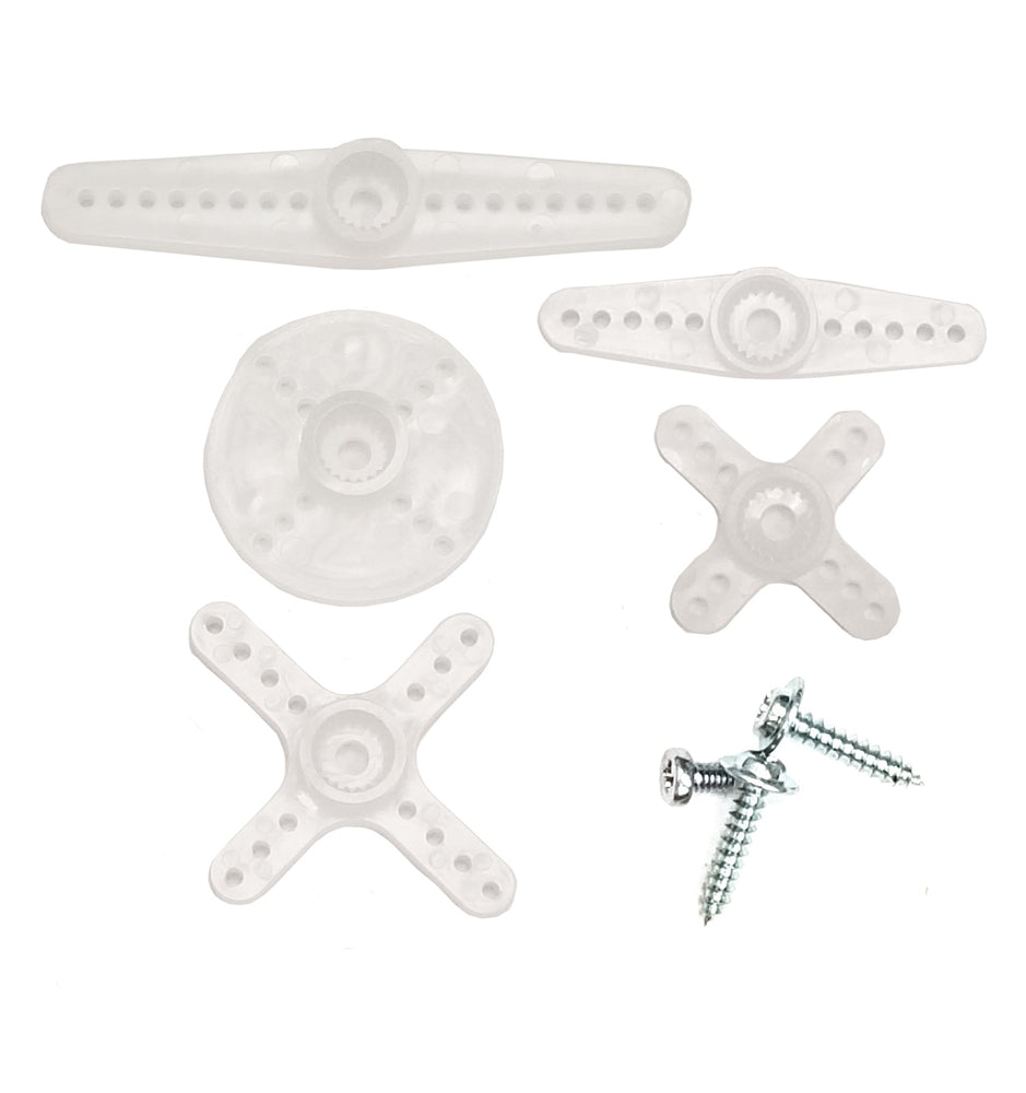 Savox Plastic Micro Servo Horn Set for Metal Gear Servos 21 Tooth (ONLINE ORDER ONLY)